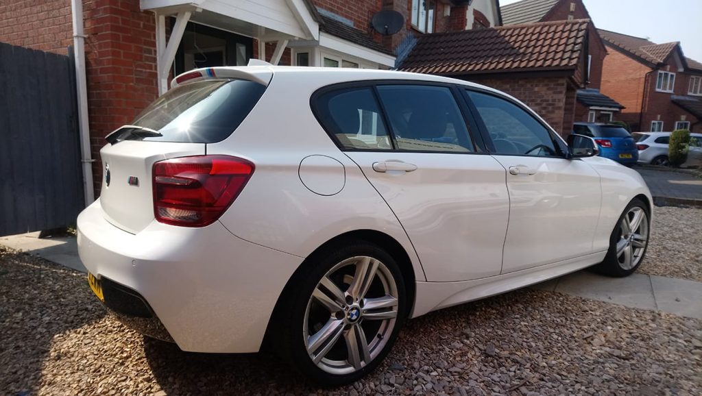 BMW, alloy vandal repair scratch