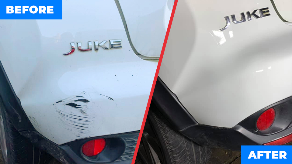 bumper scuff repair wigan