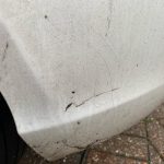 bumper scuff repair mercedes